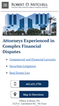 Mobile Screenshot of mitchell-attorneys.com